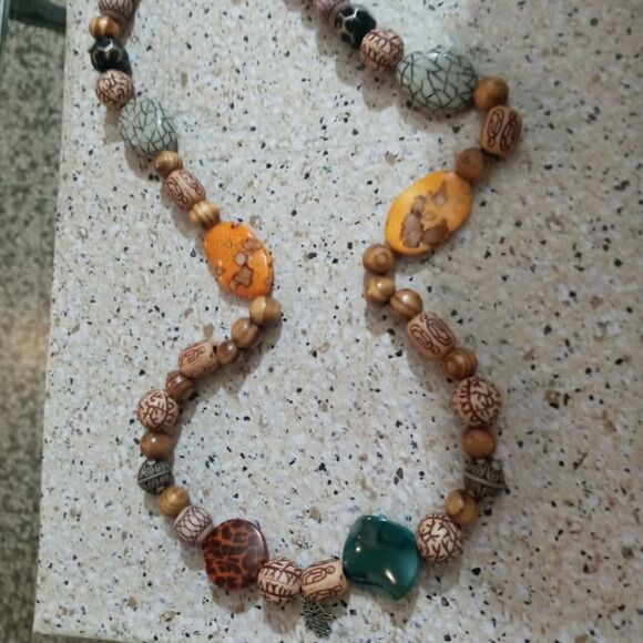 Handmade Peace ✌️ charm necklace - Picture 1 of 9